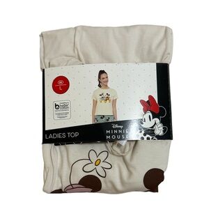 Disney Women’s Mickey Minnie Mouse Top T-shirt size large Aldi